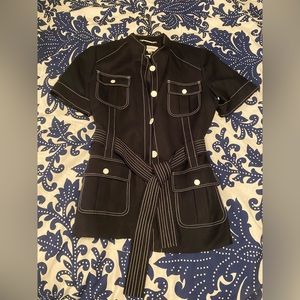 Calvin Klein short sleeve navy jacket